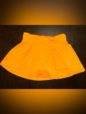 bcg Bright Orange Girls' Athletic Skort